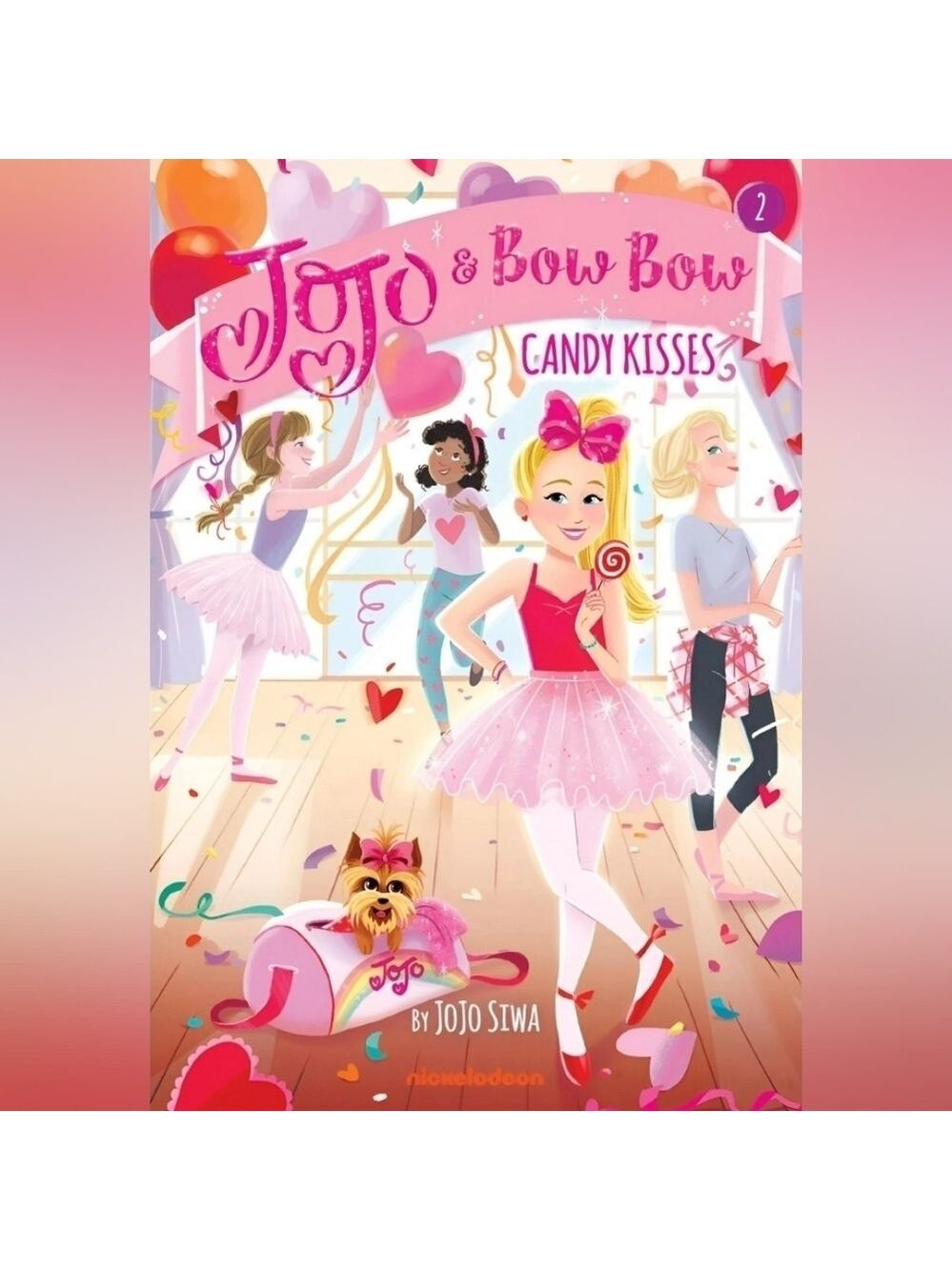 Jo Jo Siwa Jo Jo and BowBow Candy Kisses Paperback Book